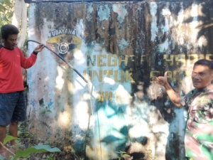 Pastikan Pompa Hidram Tetap Berfungsi Babinsa Laksanakan Pengecekan