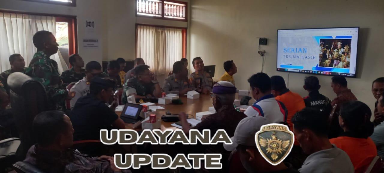 Lestarikan budaya bali, Pasiterdim 1623/Karangasem rapat koordinasi lomba beleganjur.