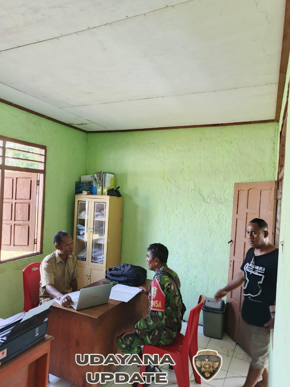 TNI dan Rakyat Semakin Dekat, Babinsa Gelar Kegiatan Teritorial di Kota Baru