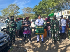 Sinergi TNI-Polri, Dandim 1614/Dompu dan Kapolres Dompu Kawal Ketat Festival Lakey