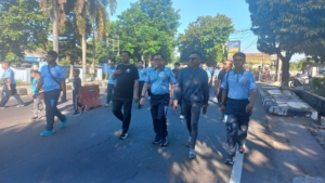 Ketua Umum BMWI Hadiri Jalan Sehat dalam Peringatan Hari Bhakti TNI AU ke-78 di Lanud Zam