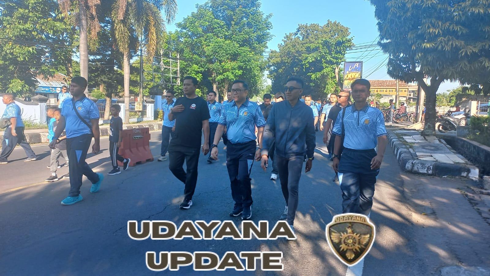 Ketua Umum BMWI Hadiri Jalan Sehat dalam Peringatan Hari Bhakti TNI AU ke-78 di Lanud Zam