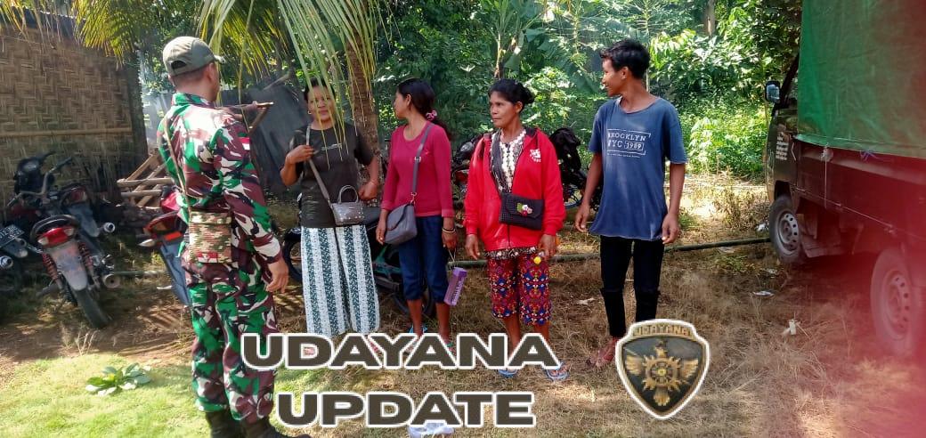 Sertu Muhidin Himbau Masyarakat untuk Lebih Peduli pada Keamanan Lingkungan