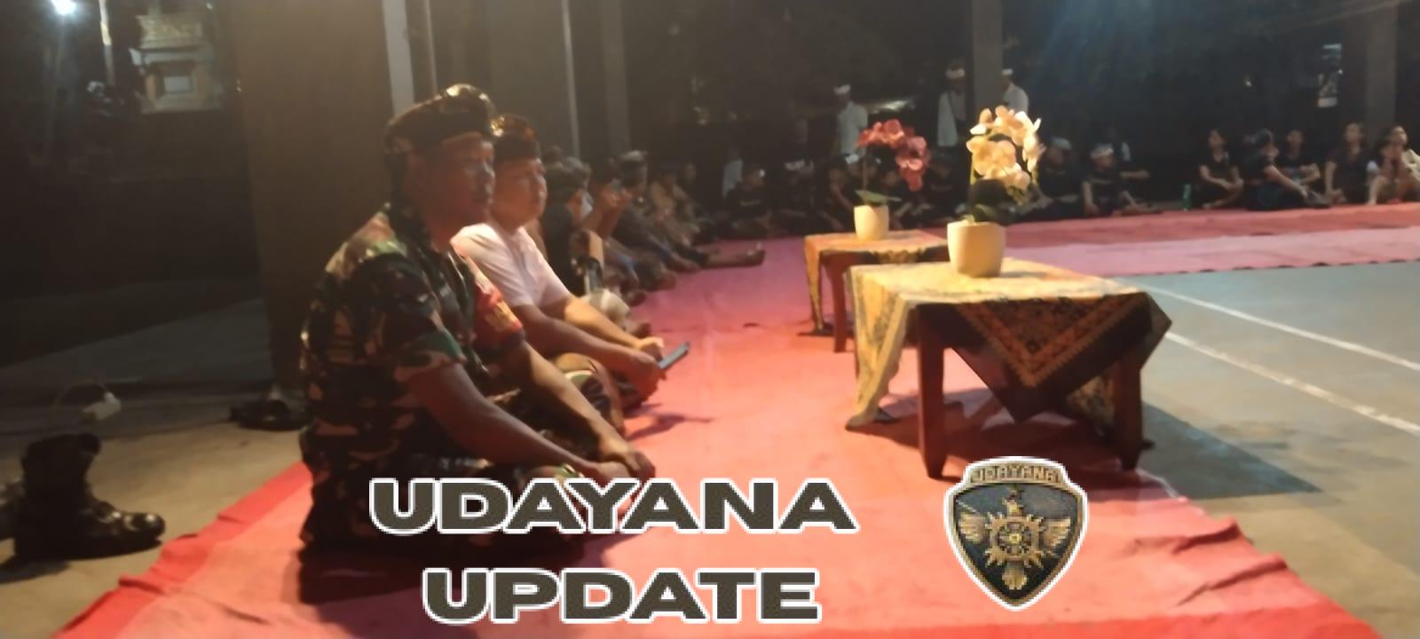 Danramil Blahbatuh Tunjukkan Komitmen TNI dalam Membangun Ketahanan Budaya Masyarakat