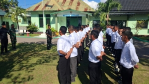 Dandim 1601/ST Beri Pengarahan Kepada SPPI Yang Baru Menyelesaikan Pendidikan Di Rindam IX/Udayana