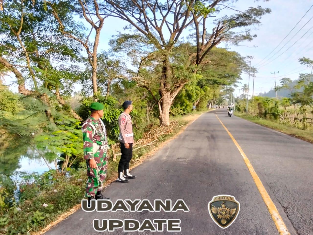 Operasi Gabungan Penertiban Kendaraan di Jalur Desa Dasan Anyar