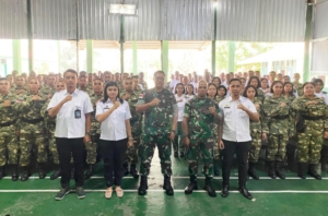 Dandim 1618/TTU Memberikan Pengarahan Kepada Personel SPPI Tegaskan Peran Strategis