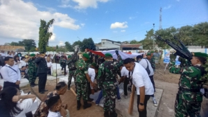 Kodim Kupang Hormati Pejuang TNI Lewat Tradisi Militer