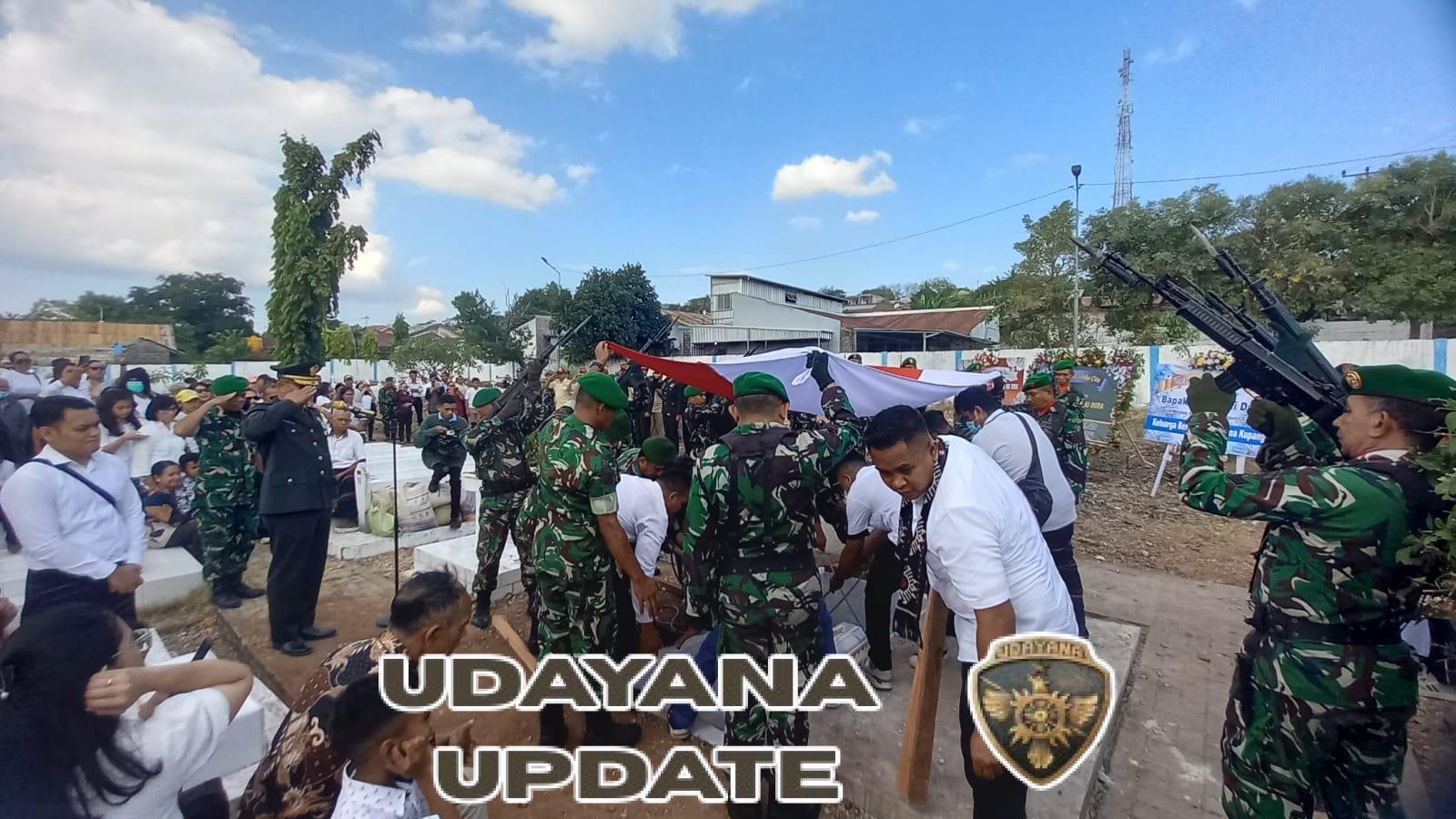 Kodim Kupang Hormati Pejuang TNI Lewat Tradisi Militer