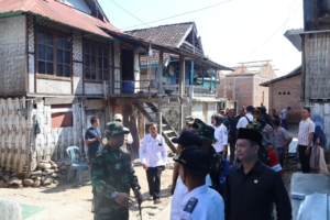 Dandim 1607/Sumbawa dan Forkopimda Tinjau Langsung Lokasi TMMD ke-125 di Desa Kalabeso