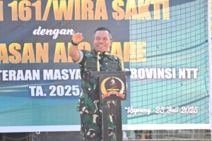 Danrem 161/Wira Sakti Resmikan 10 Titik Sumur Bor di NTT untuk Kesejahteraan Masyarakat