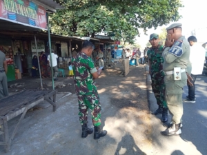 Kodim 1614-01 dan Mitra Kamtibmas Dukung Penataan Kawasan Simpasai