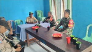Kades Binafun dan Fafumonas Sampaikan Babinsa dan Bhabinkamtibmas Sangat Mendukung Program Desa