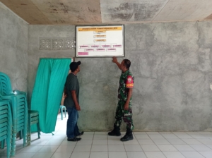 Babinsa Kodim 1602/Ende Jalin Komunikasi Aktif dengan Aparat Desa di Wilayah Binaan