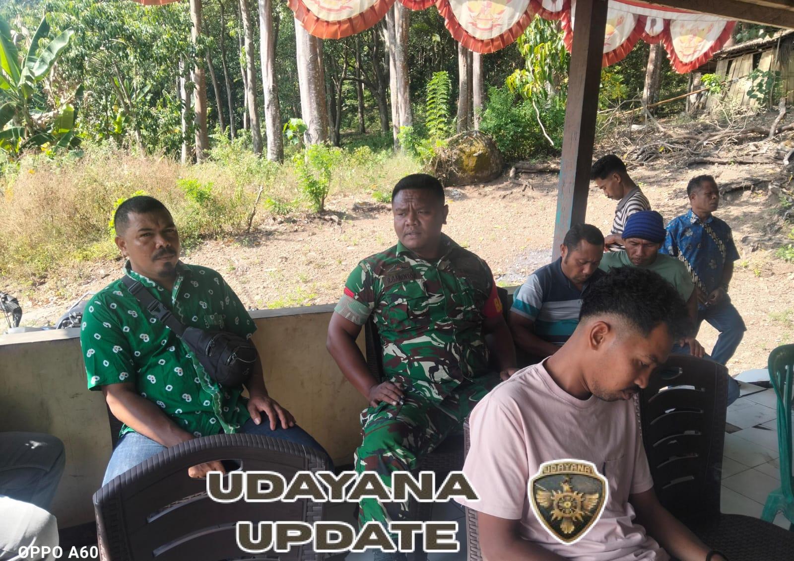 Wujudkan Kamtibmas, Babinsa Maurole Rutin Lakukan Monitoring Wilayah