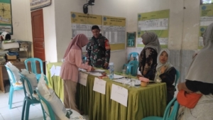 Babinsa Beri Materi Wasbang, Tanamkan Semangat Nasionalisme Sejak Dini