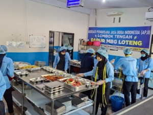 Kesiapan SPPG Sasake, Dandim: Ini Sebagai Contoh Dapur SPPG Di Lombok Tengah