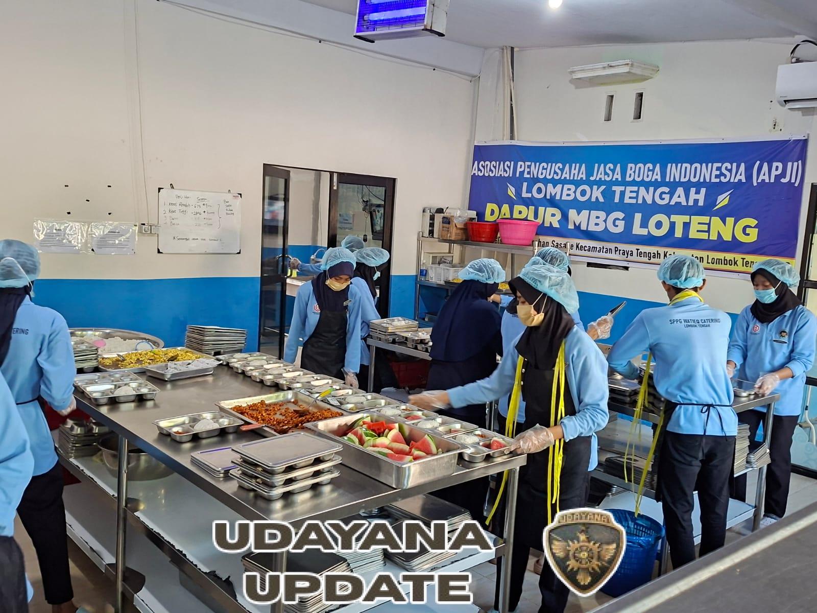 Kesiapan SPPG Sasake, Dandim: Ini Sebagai Contoh Dapur SPPG Di Lombok Tengah