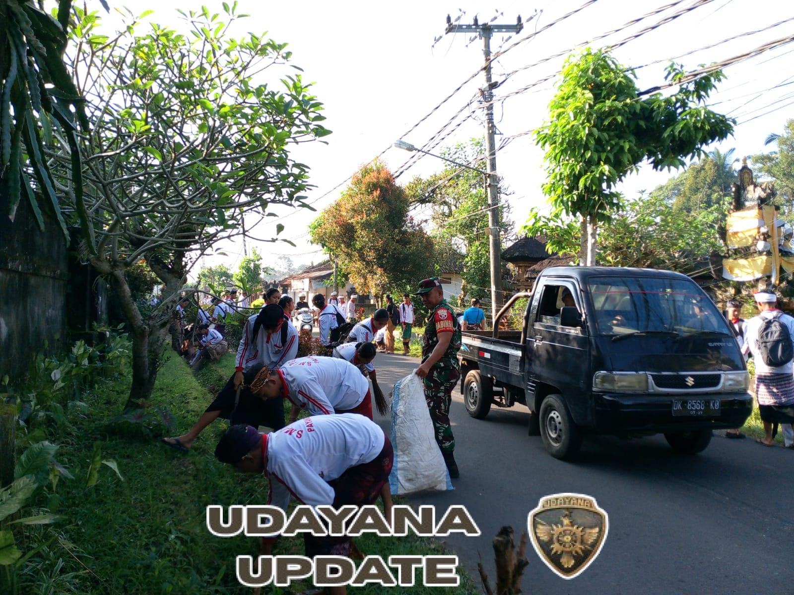 Sinergi TNI, Polri, dan Masyarakat Wujudkan Kelestarian Lingkungan di Payangan