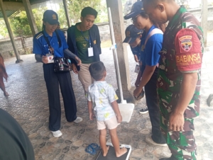 Babinsa Aktif Dukung Posyandu, Pererat Sinergi Dengan Tenaga Kesehatan