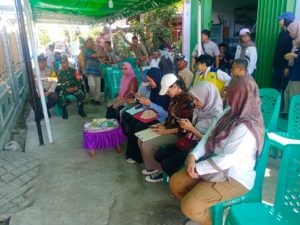 Babinsa Lopok Dampingi Verifikasi Fisik DAK Air Bersih TA 2025