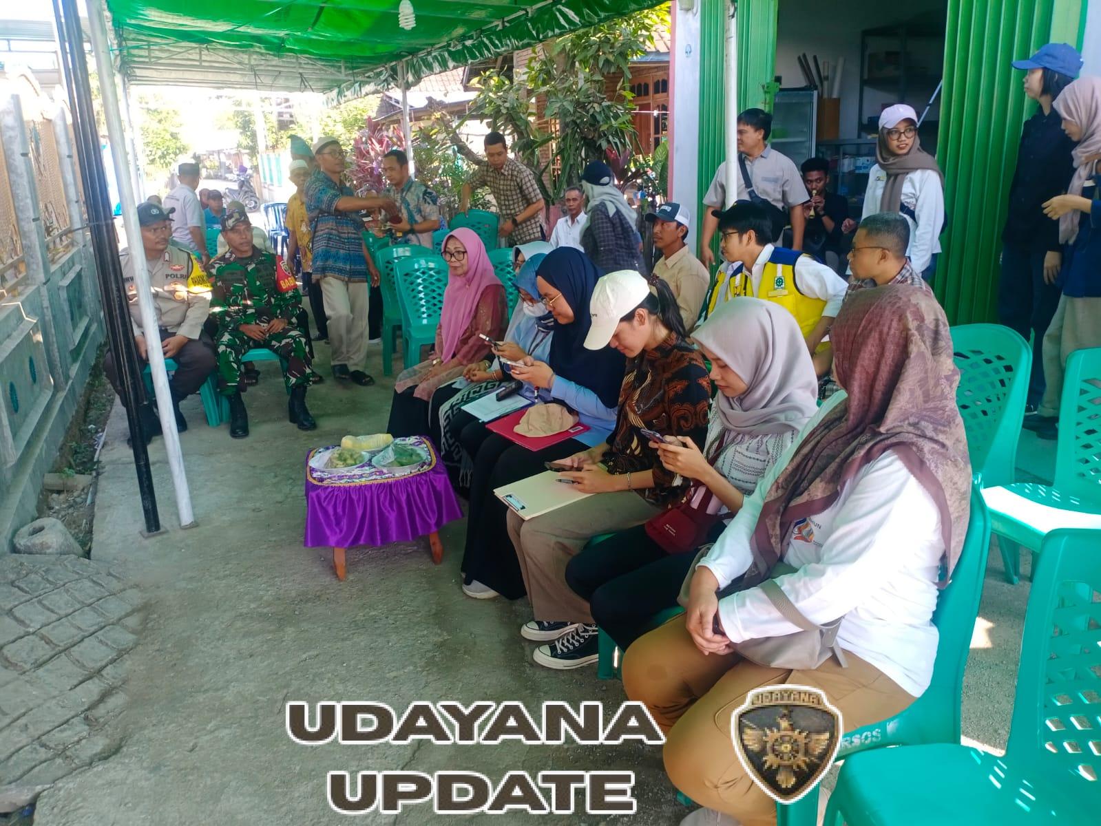 Babinsa Lopok Dampingi Verifikasi Fisik DAK Air Bersih TA 2025