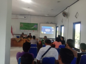 Pembukaan KKN Universitas Mahasaraswati Di Desa Getakan Dihadiri Babinsa