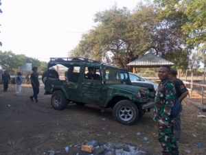 Patroli Gabungan Koramil dan TN Tambora Amankan Kunjungan Wakil Menteri Kehutanan