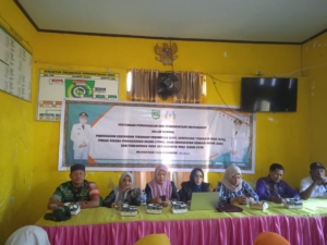 Babinsa Teke Hadiri Pertemuan Pencegahan Kekerasan Terhadap Perempuan dan Anak.