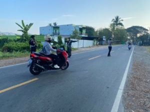 Operasi Patuh Rinjani 2025, Kodim 1628/SB dan Polres Sumbawa Barat Gelar Razia di Depan Samsat Taliwang