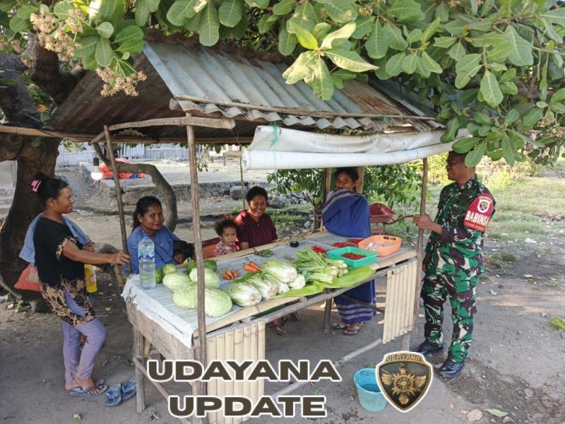 Babinsa Kodim 1602/Ende Jalin Sinergi dengan Masyarakat Melalui Komsos Rutin