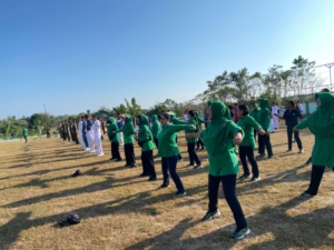 Jaga Kebugaran Jasmani, Kodim 1629/SBD Gelar Senam SKJ 88