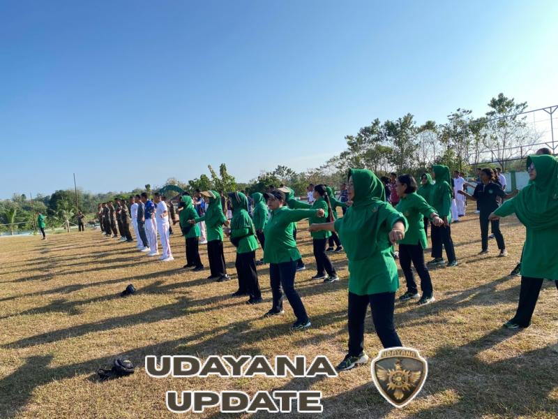 Jaga Kebugaran Jasmani, Kodim 1629/SBD Gelar Senam SKJ 88