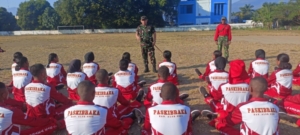 Letkol Czi Arya Darma Tekankan Disiplin dan Nasionalisme kepada Calon Paskibraka Alor