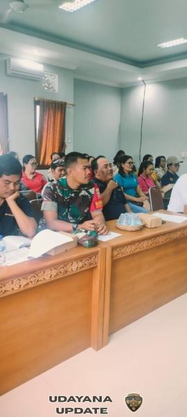 . Babinsa Nyalian Hadiri Kegiatan Musdes