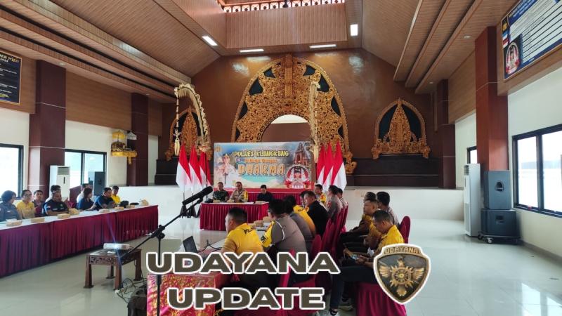Pasiops Kodim Klungkung Hadiri Rapat Kesiapan Patriot Unity Run