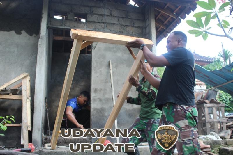 Kepemimpinan Dan SSK TMMD Jadi Kunci Sukses Pembangunan MCK Umum di Bucuan