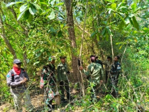 Kodim 1614/Dompu Aktif Kawal Patroli Tipihut di Tambora