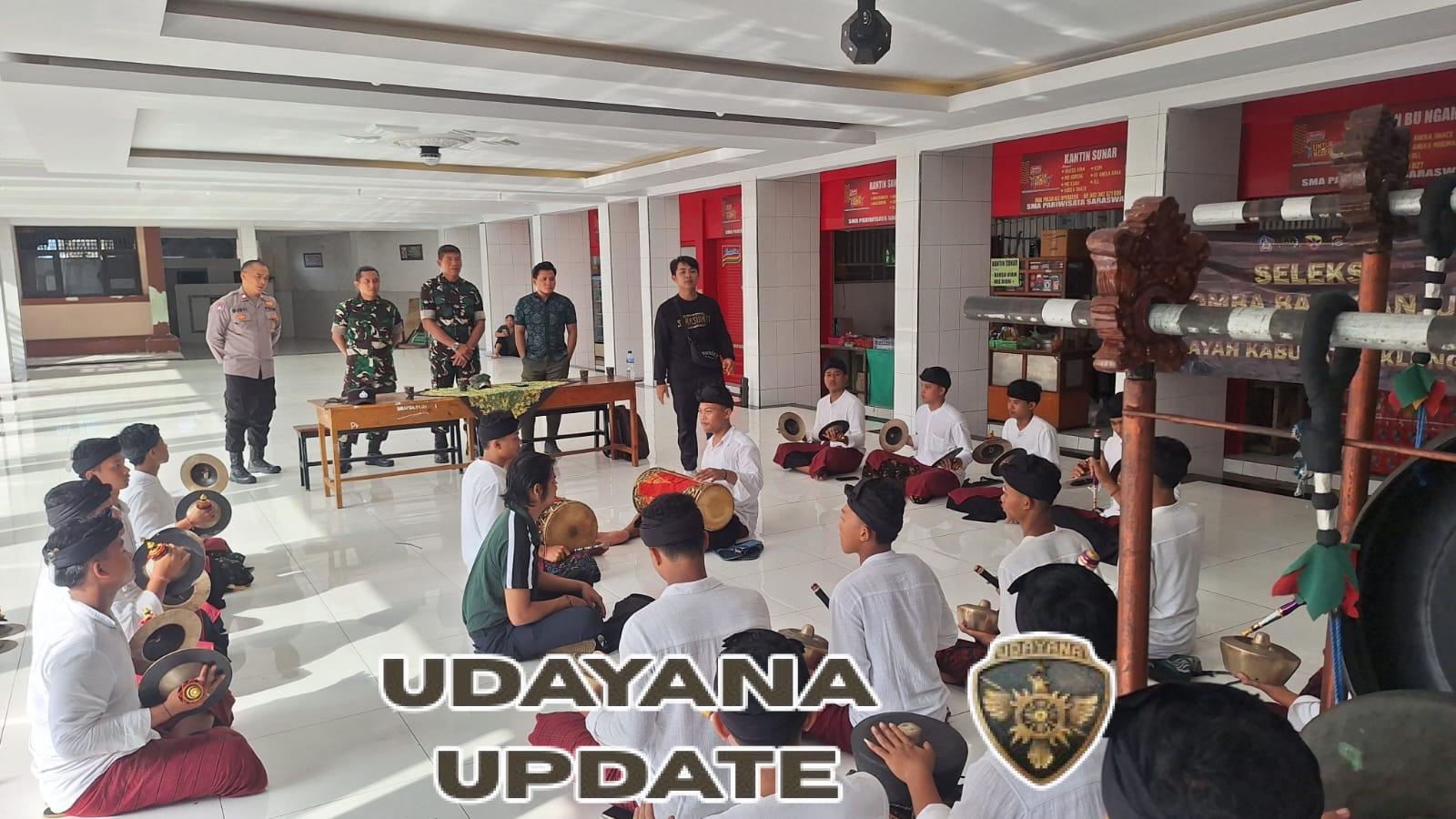 Songsong Pagelaran Balaganjur HUT Ke 80, Kodim Klungkung Gelar Seleksi