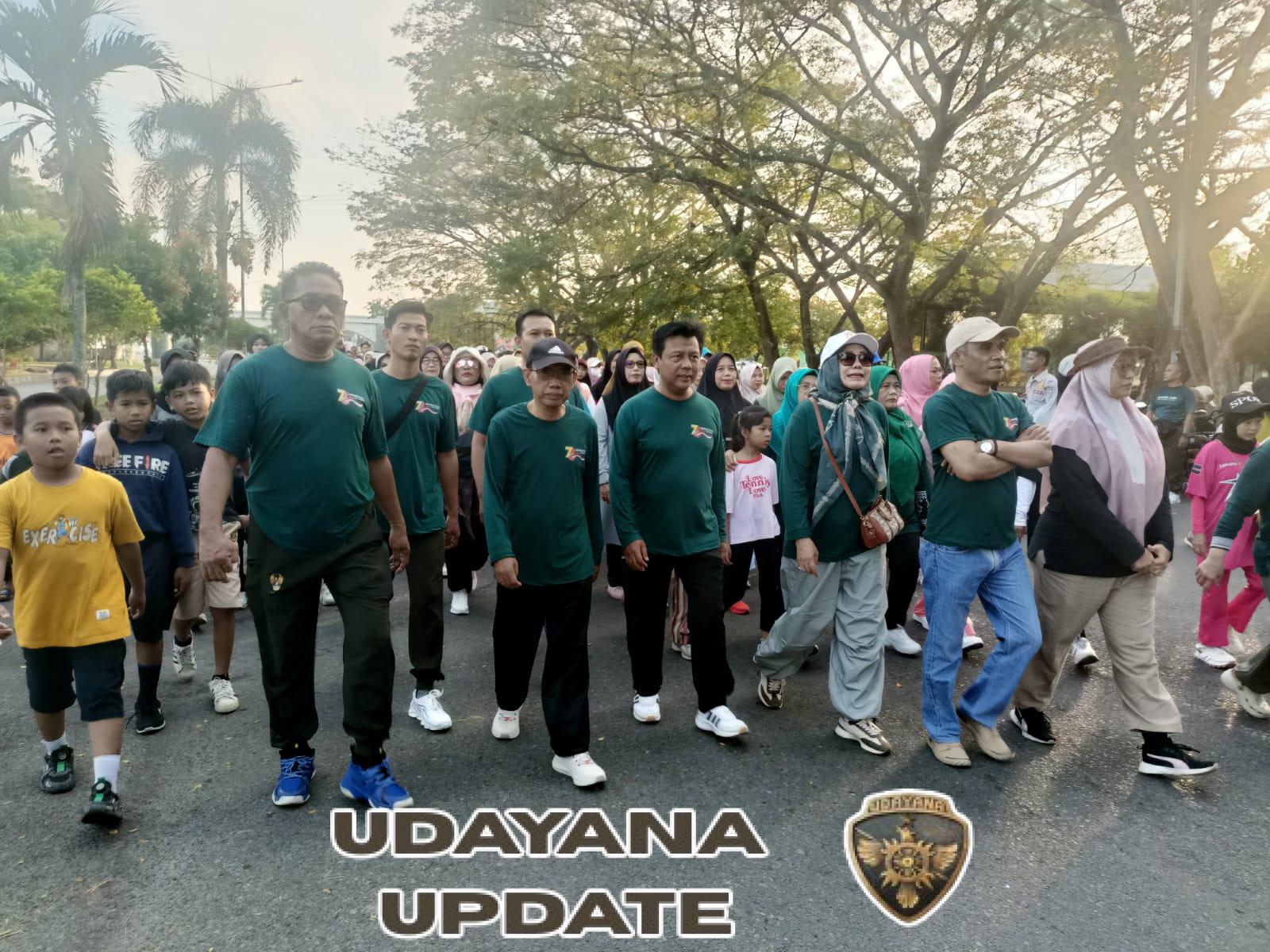 Danramil Taliwang Ikuti Car Free Day Harkopnas ke-78 dan Launching Koperasi Syariah