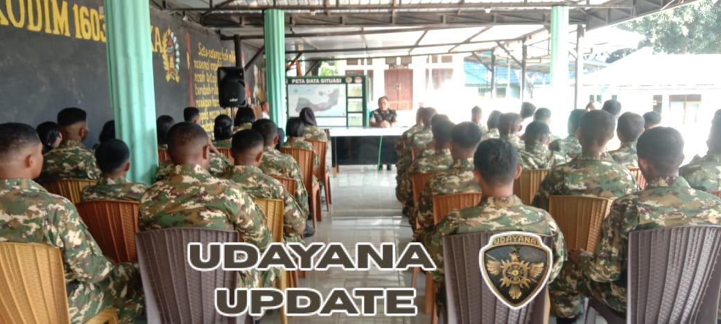 Dandim 1603/Sikka Berikan Pengarahan kepada Sarjana Penggerak Pembangunan Indonesia (SPPI Batch.