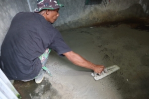 Bangun Lima Titik MCK, Satgas TMMD Dorong Pola Hidup Sehat Masyarakat Desa