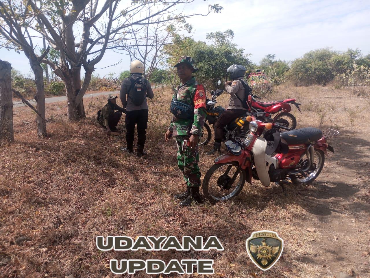 Sinergitas TNI-Polhut Perkuat Pengawasan Kawasan Gunung Tambora