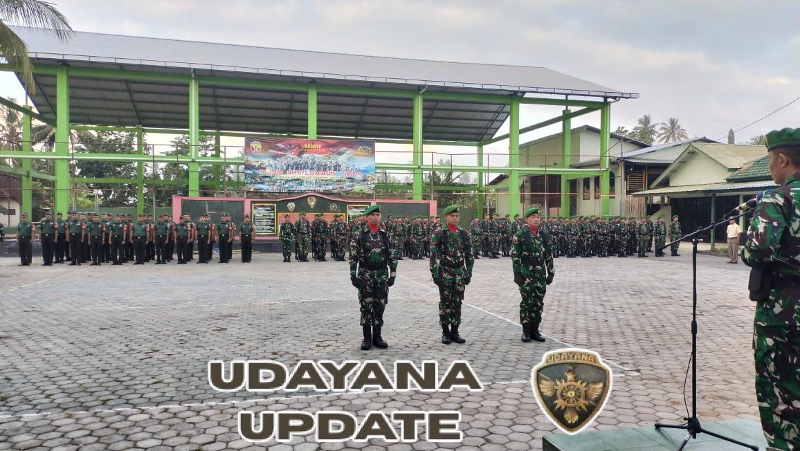 Letkol Inf Eky Anderson Pimpin Upacara Bendera di Kodim 1615/Lombok Timur