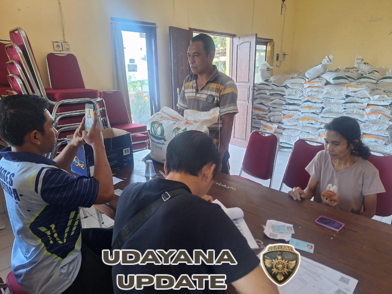 Distribusi Beras Hanpang di Banjar Capai Ratusan KPM, Babinsa Pastikan Aman dan Tertib