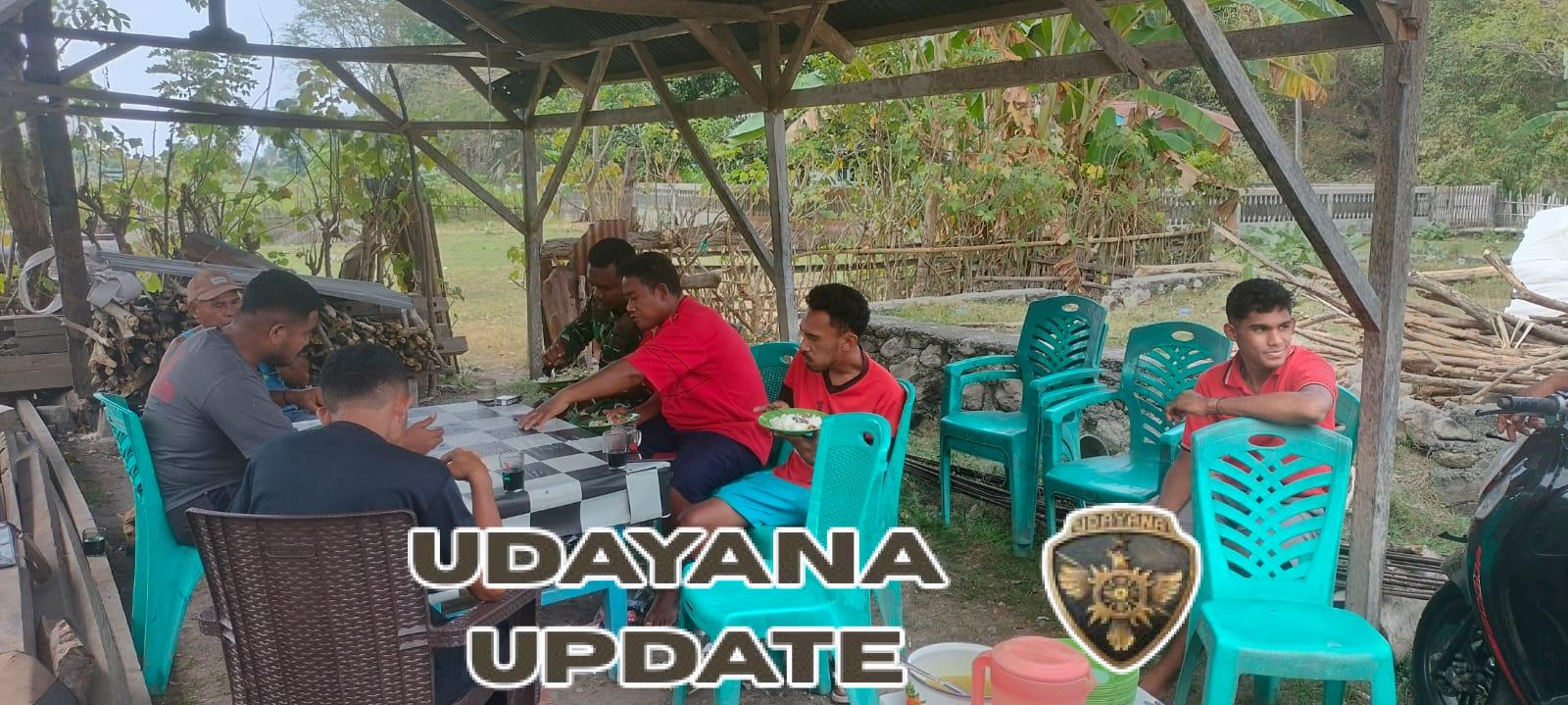 Babinsa Ende Ajak Warga Watukamba Jaga Keamanan dan Kesehatan Lingkungan