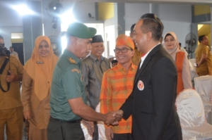 Kodim 1614/Dompu Hadiri Pelantikan KONI Dompu 2025–2029