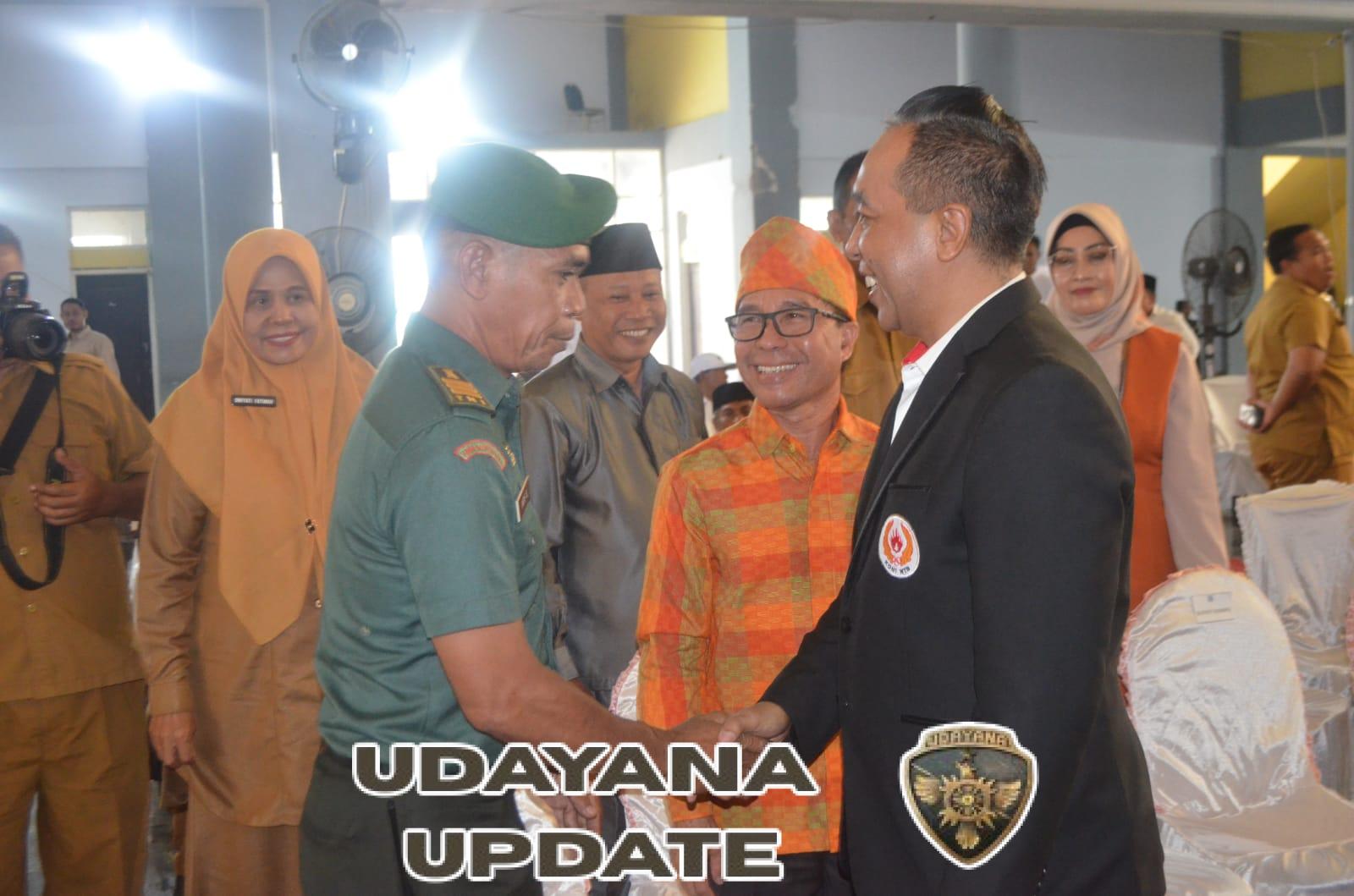 Kodim 1614/Dompu Hadiri Pelantikan KONI Dompu 2025–2029