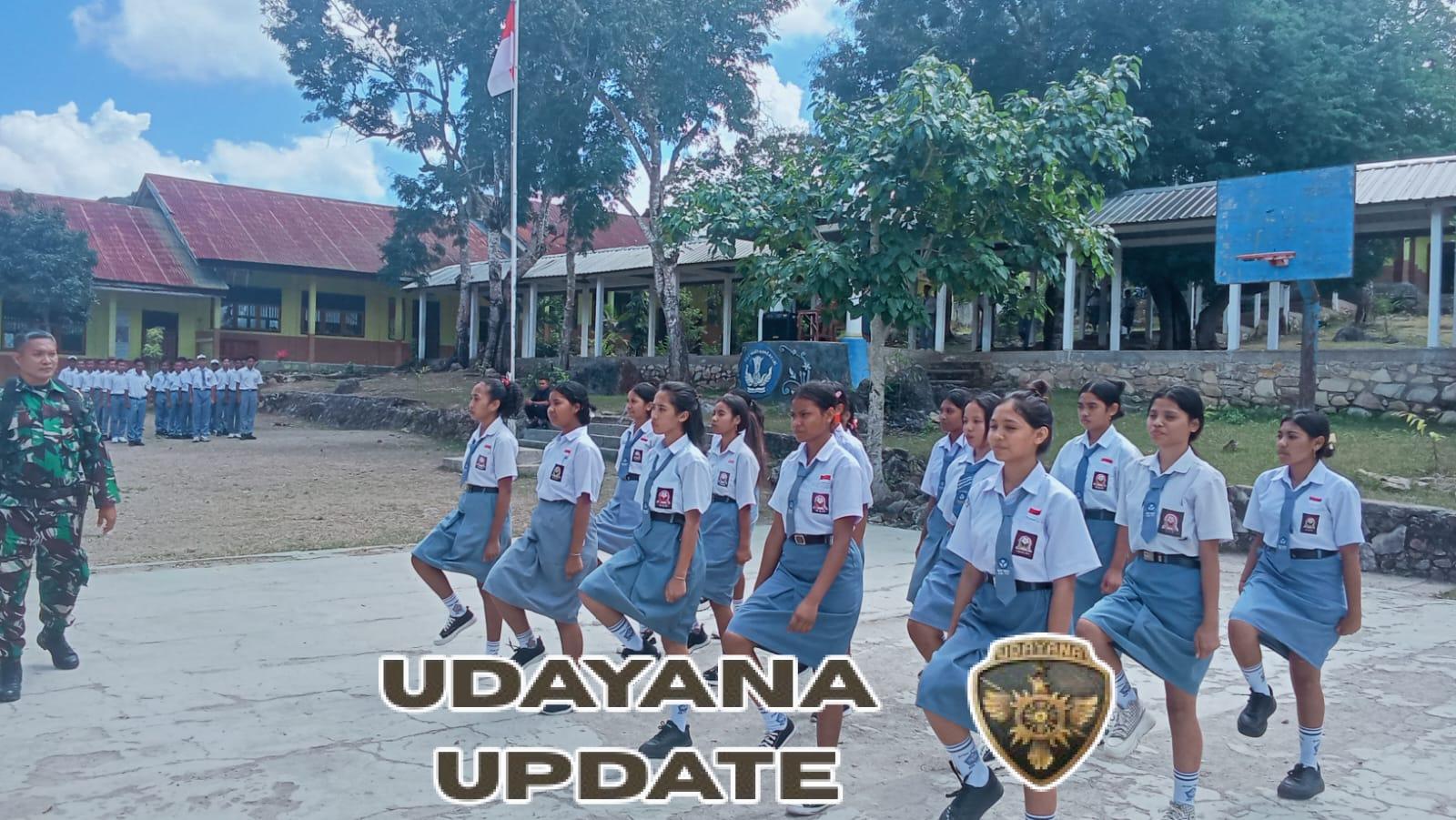 Tegas dan Terarah! Babinsa Dorong Siswa Jadi Teladan Lewat Paskibra