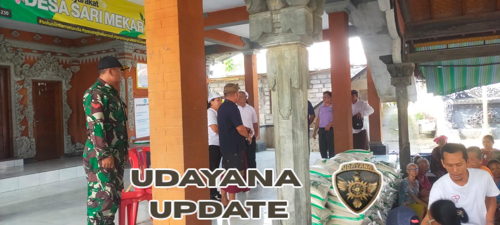 “Hangatnya Kepedulian, RICE FOR BALI Salurkan 1 Ton Beras untuk Lansia di Sarimekar”